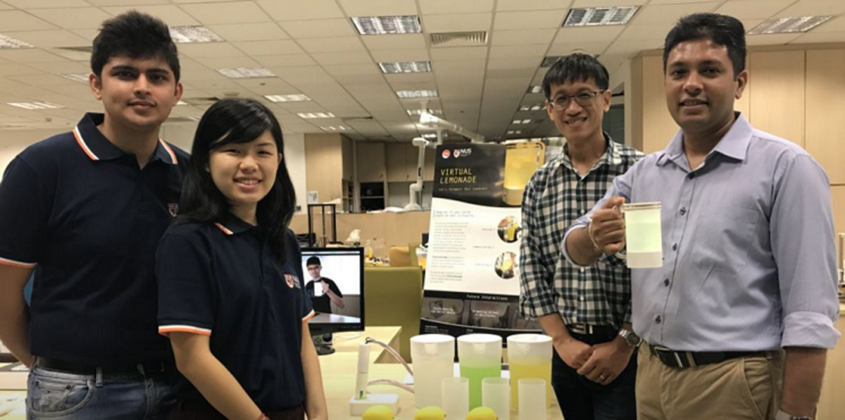 فيديو.. ابتكار طريقة لصنع مشروبات إلكترونية ونقلها عبر الإنترنت