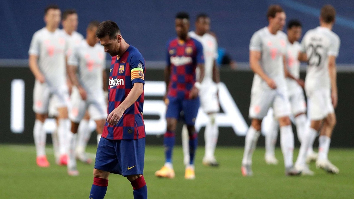 ميسي لكومان: لا أرى مستقبلي في برشلونة‎‎