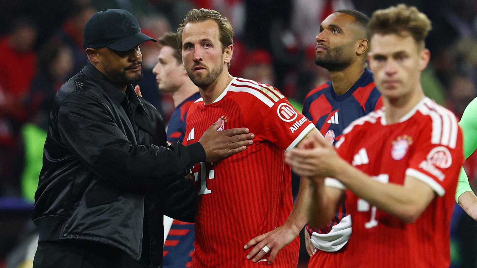 انهيار هاري كين بعد خروج بايرن ميونخ من دوري أبطال أوروبا (صور) 