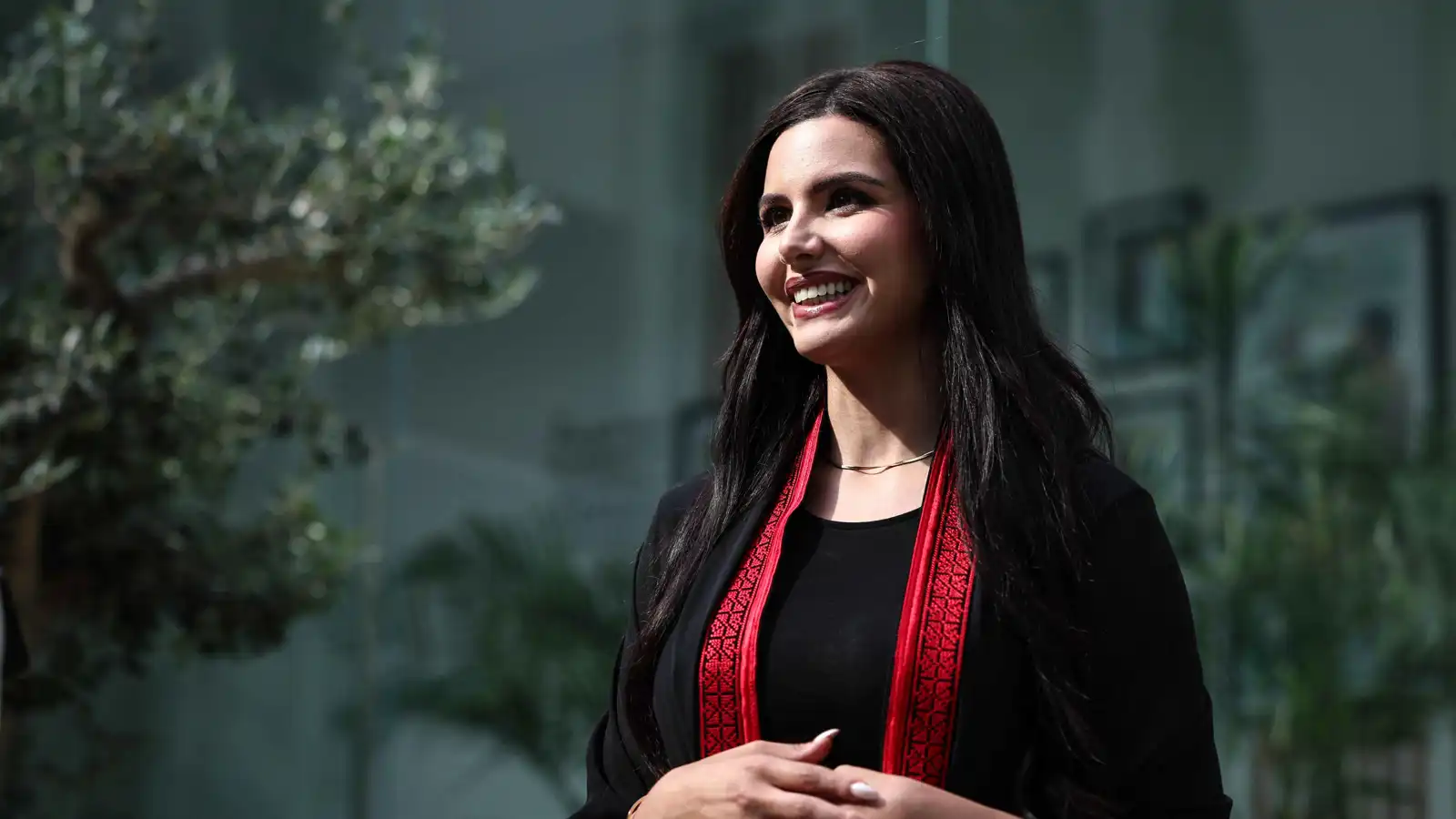 نادين أيوب.. أول فلسطينية تشارك في مسابقة ملكة جمال الكون