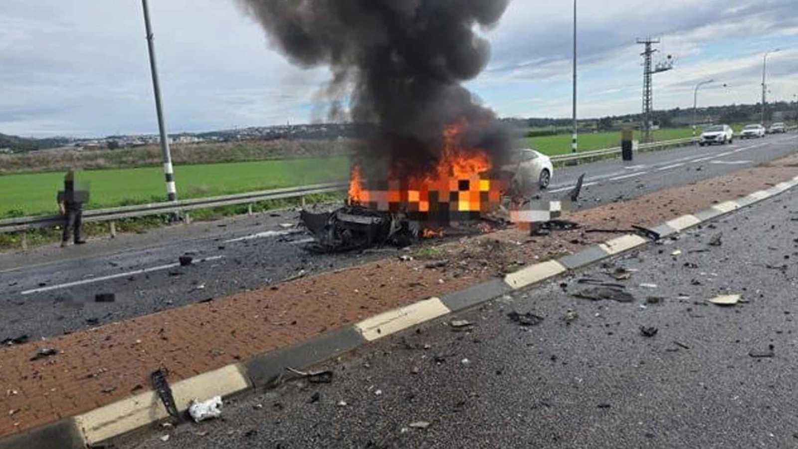 قتيل بانفجار سيارة شمالي إسرائيل