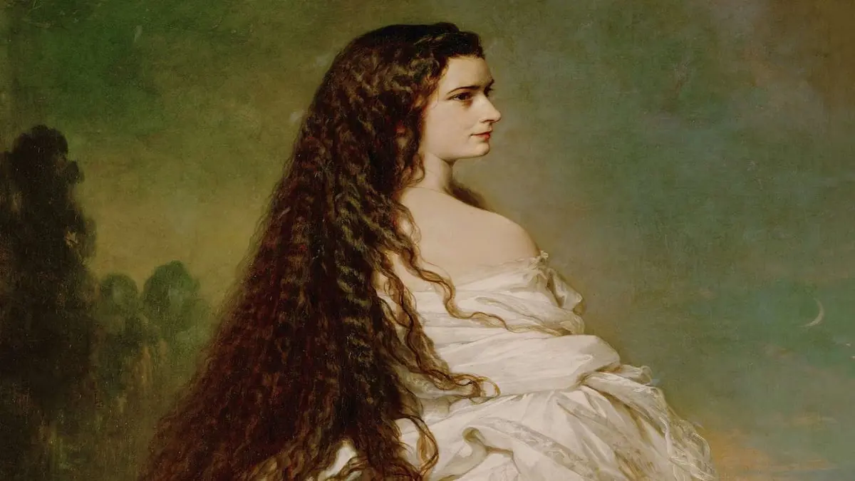 شعر الإمبراطورة وعباءتها