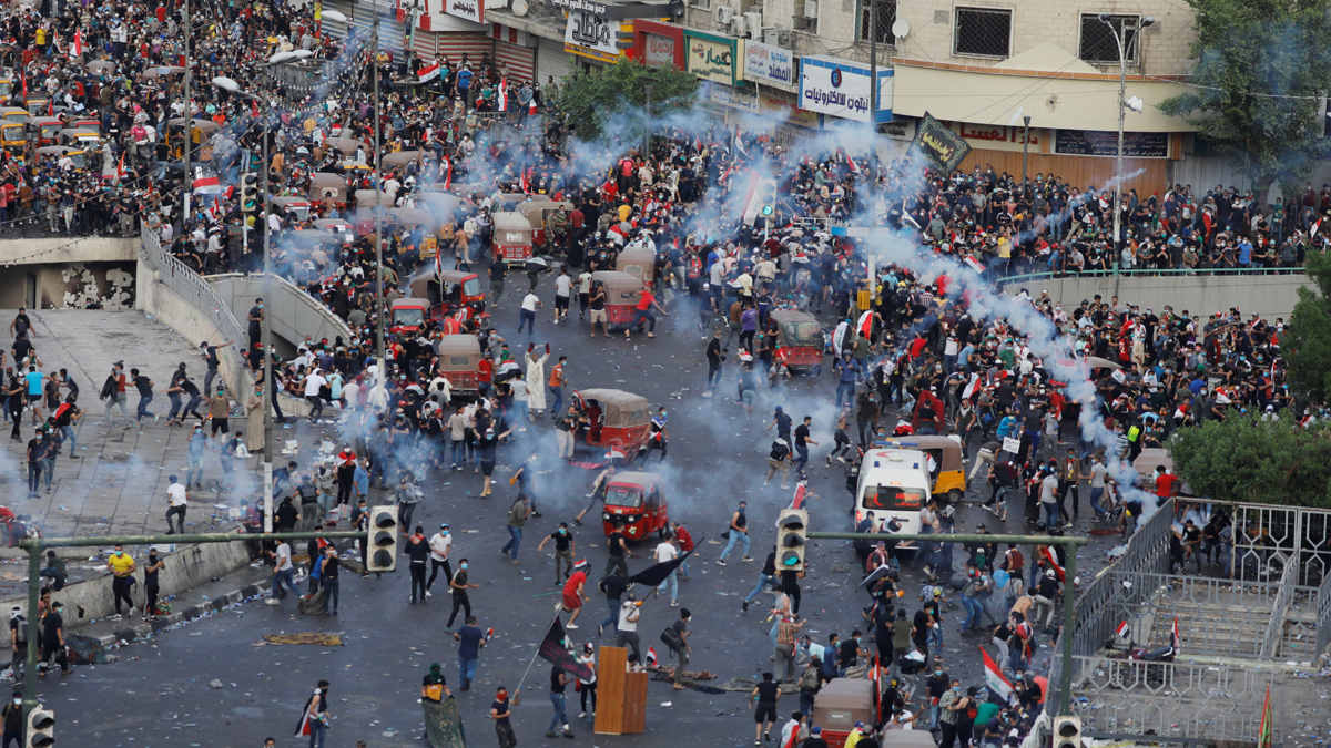 العراق.. مقتل 5 متظاهرين في بغداد