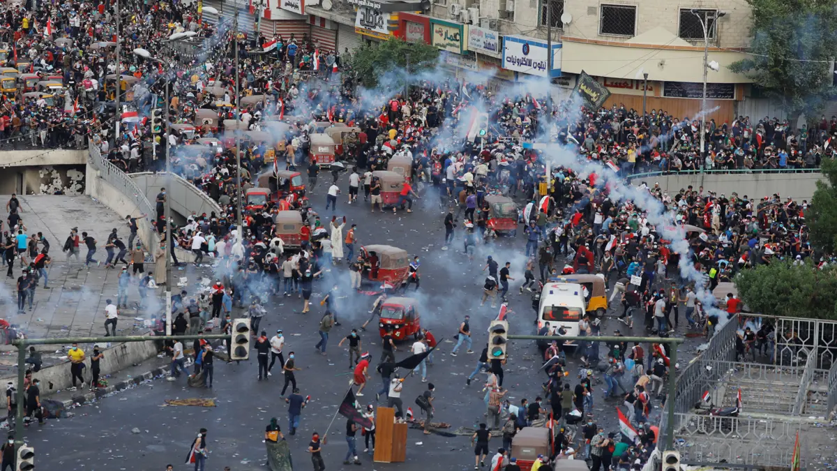 العراق.. مقتل 5 متظاهرين في بغداد