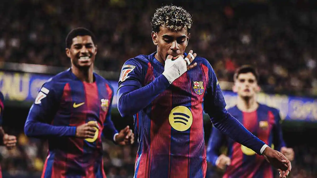 بعد غيابه عن التدريبات.. موقف لامين يامال من خوض مباراة برشلونة وأتلتيك بلباو