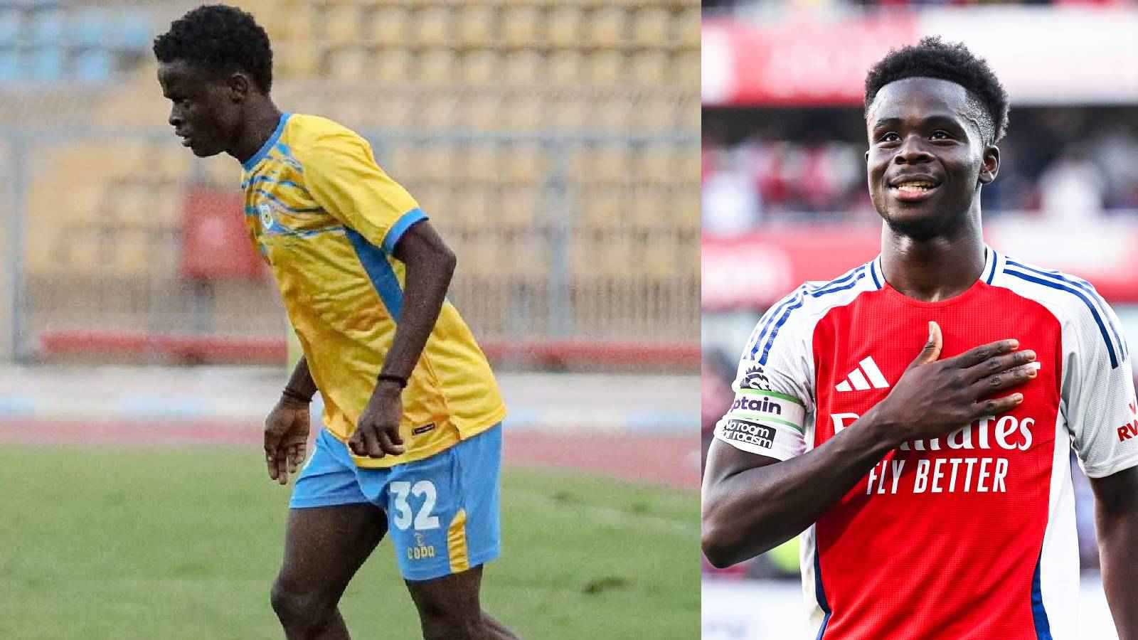 "شبيه" بوكايو ساكا يلفت الأنظار مع الإسماعيلي (صورة)