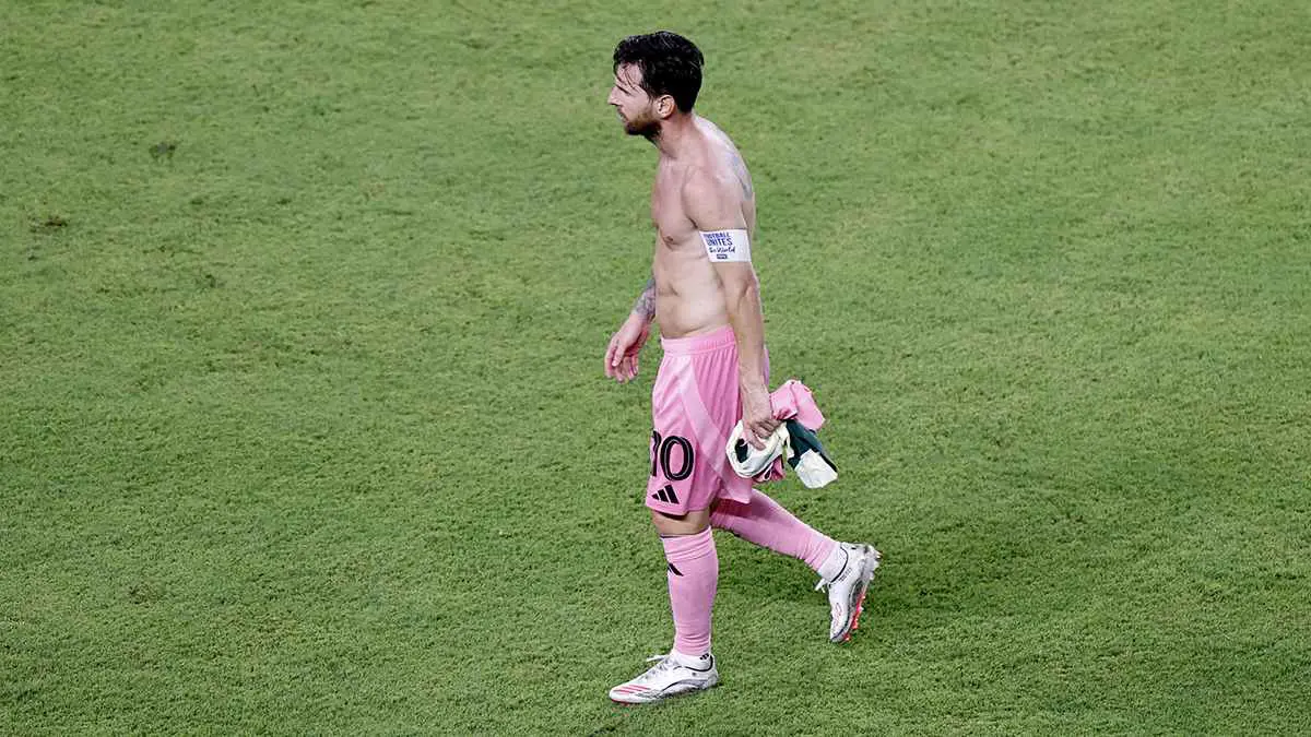 يواجه سان جيرمان.. غضب ميسي بعد التعادل مع بالميراس (فيديو)