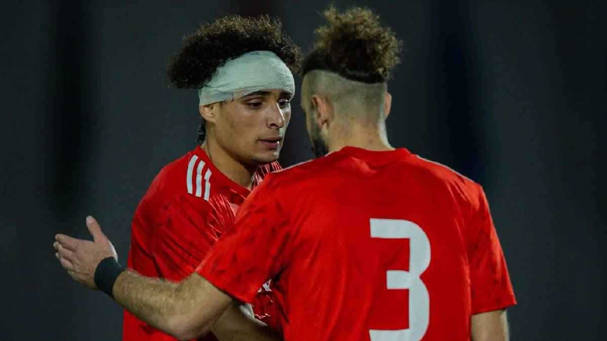 نجم الإفريقي التونسي يتعرض لإصابة قوية مع منتخب ليبيا 