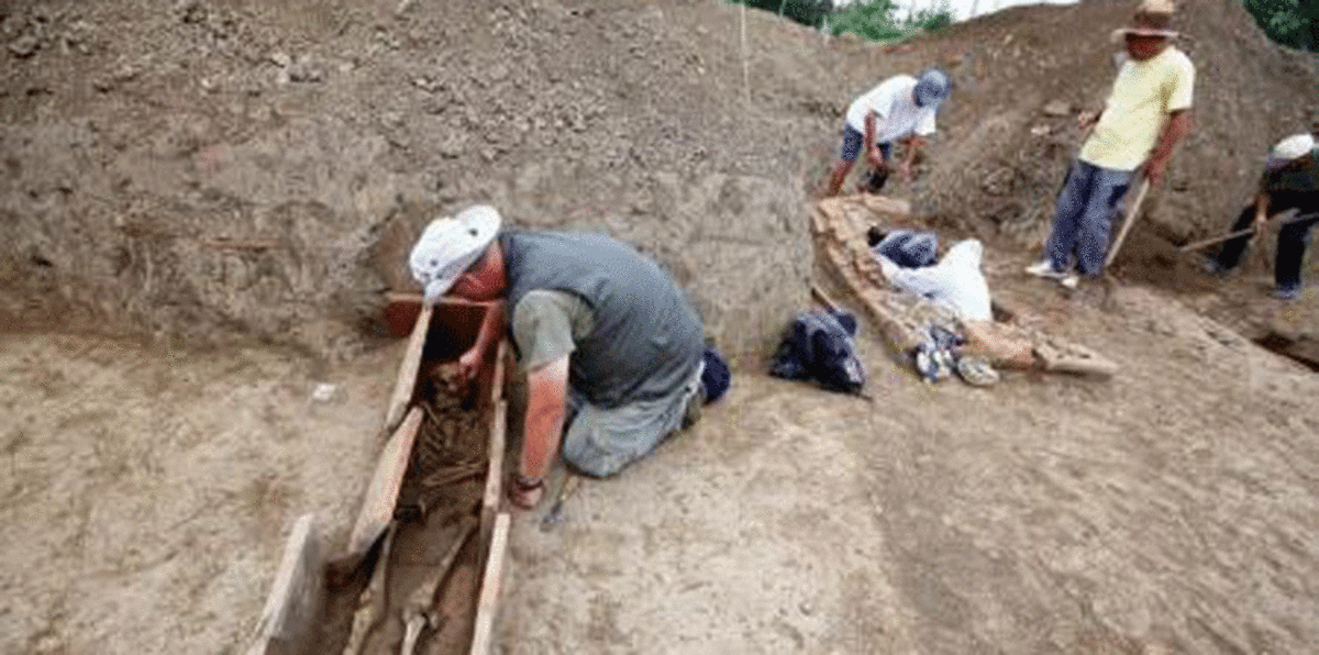 اكتشاف تعاويذ سحرية مع هياكل عظمية قديمة في صربيا