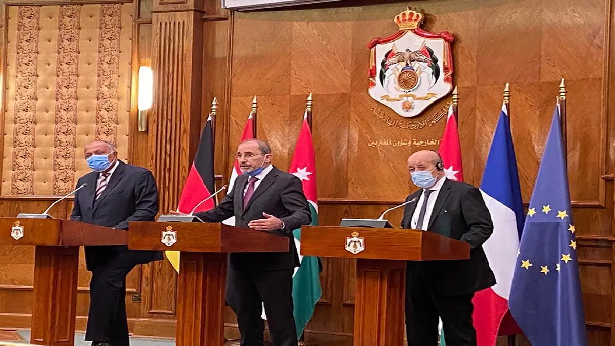 اجتماع عمّان حول السلام يحض إسرائيل والفلسطينيين على عقد مفاوضات مباشرة وجادة