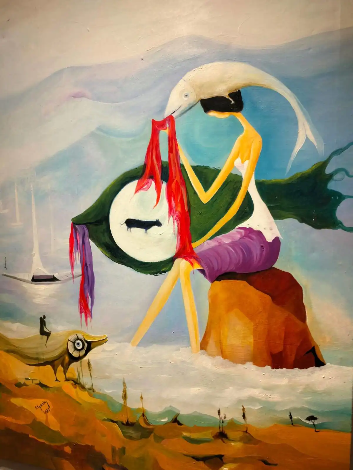 لوحات الفنان الجنايني