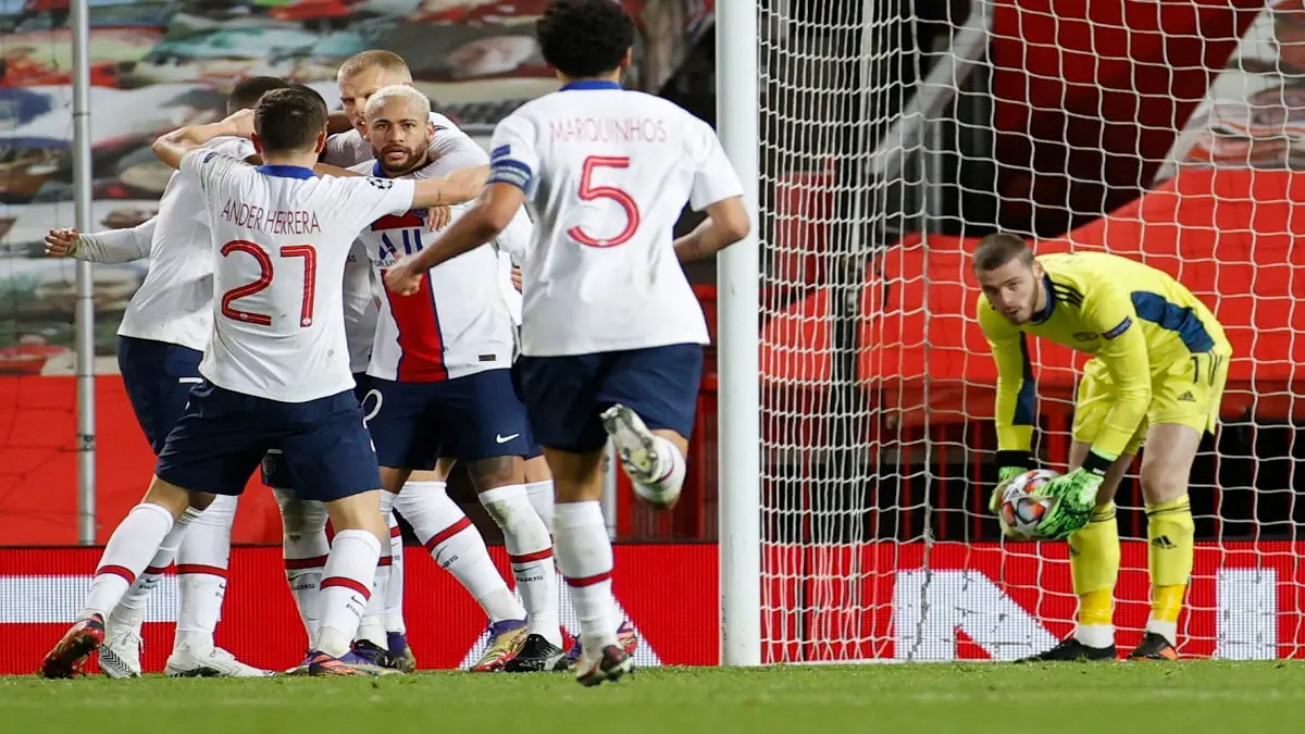 دوري أبطال أوروبا: باريس سان جيرمان يصعق مانشستر يونايتد ويشعل صراع التأهل وصعود بروسيا دورتموند
