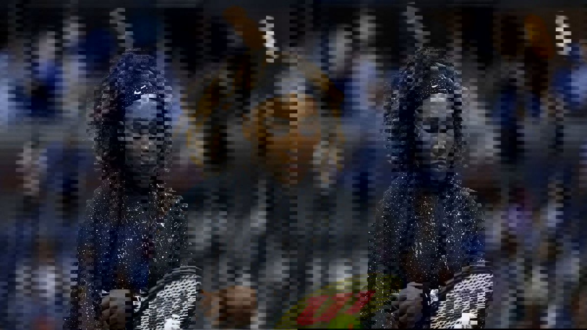 بكاء سيرينا ويليامز بعد وداع بطولة أمريكا المفتوحة للتنس (فيديو)