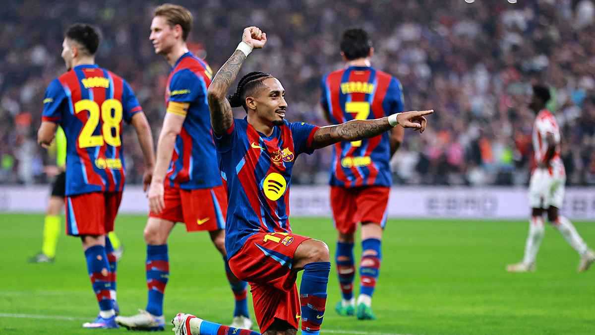 أكبر 4 مكاسب حققها برشلونة بسحق أتليتك بلباو في السوبر الإسباني 