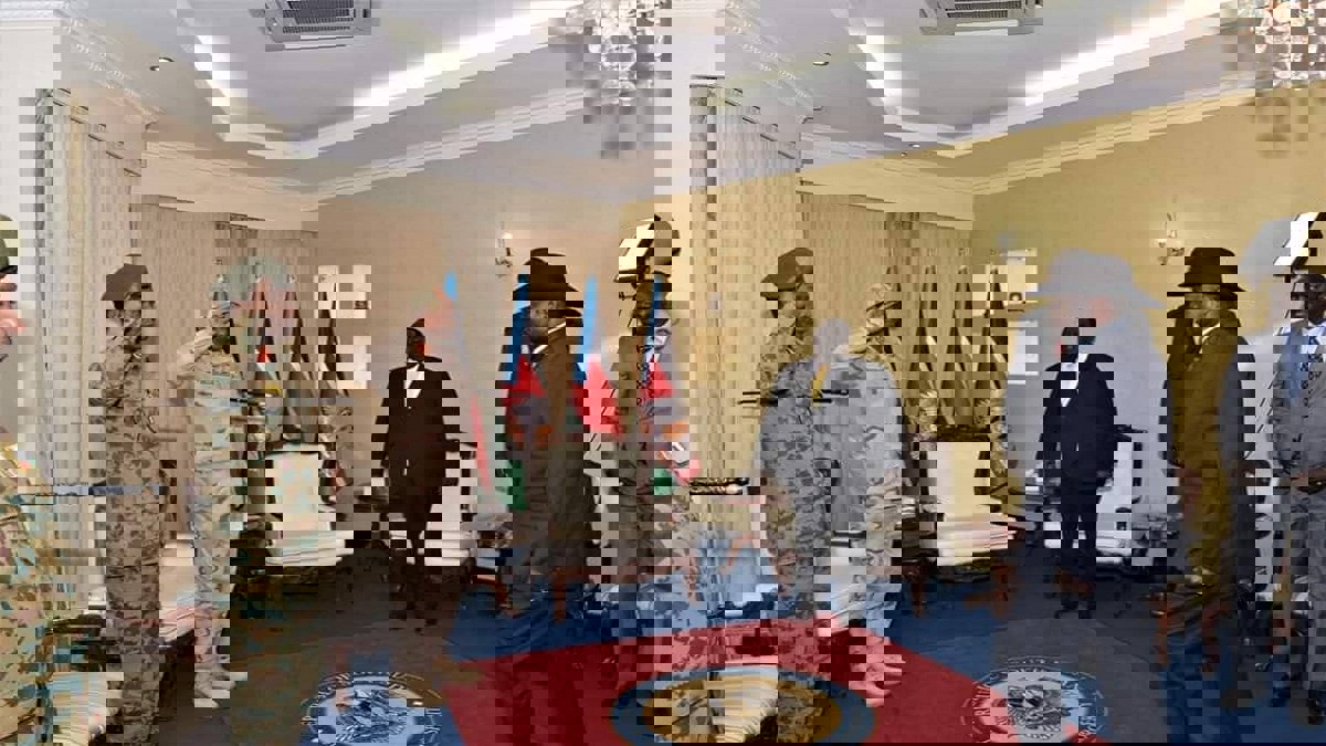 "حميدتي" يبحث مع سلفاكير في جوبا "أزمة السودان"