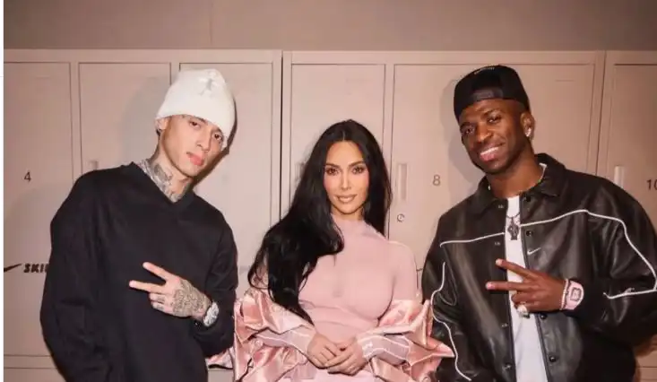 فينيسيوس جونيور وكيم كادراشيان