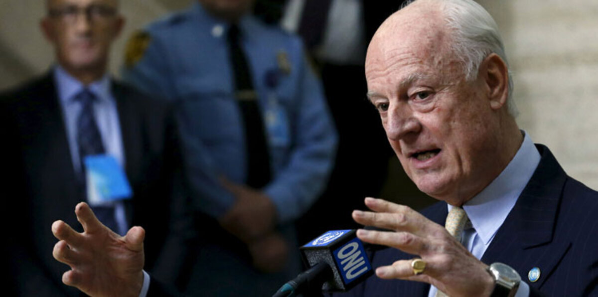 دي مستورا: انهيار محادثات جنيف أمر وارد