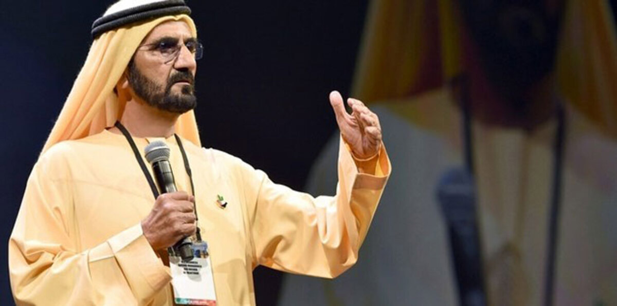 الشيخ محمد بن راشد يشيد بقصيدة لأمير مكة ويصفه بهذا اللقب (صورة)