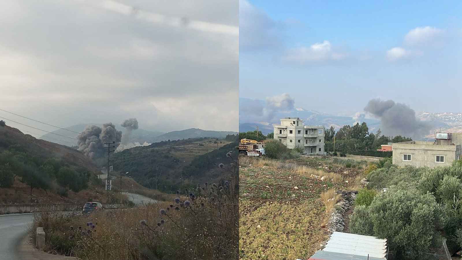 سلسلة غارات إسرائيلية جديدة تستهدف جنوب لبنان (فيديو)