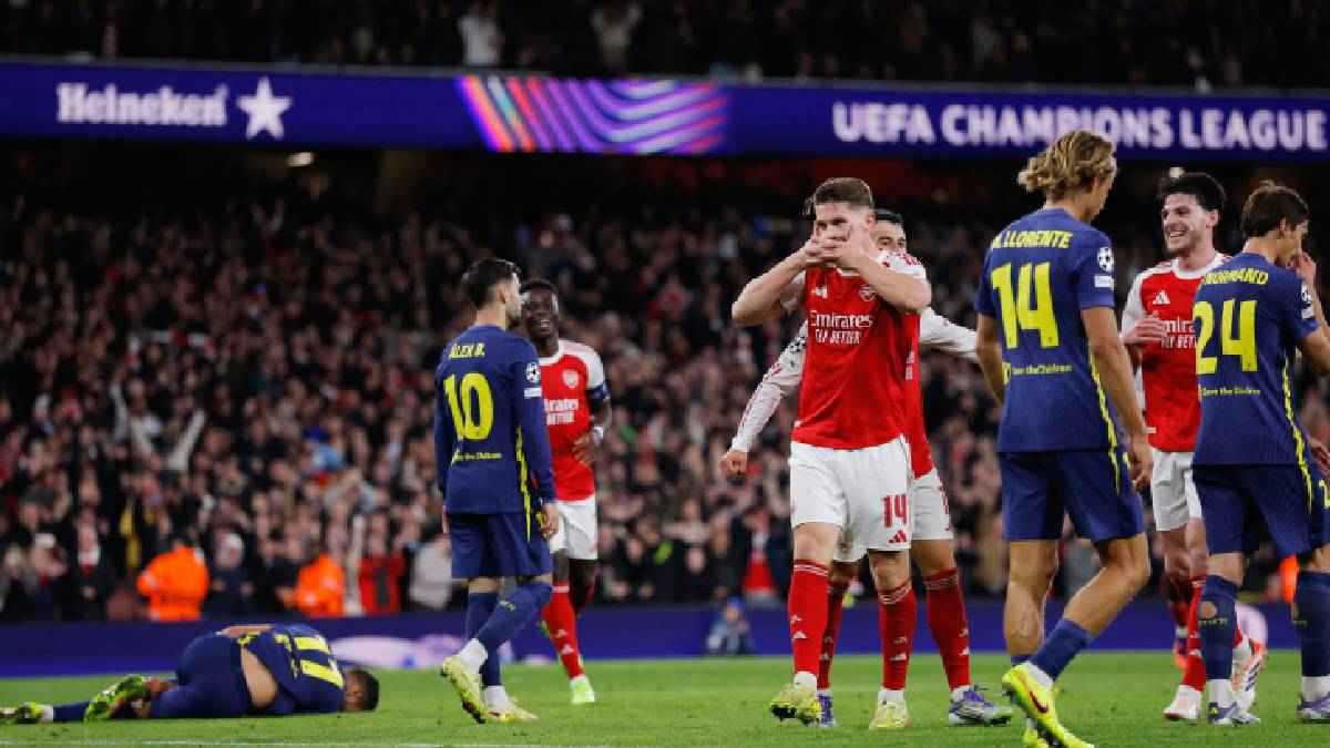 مهرجان أهداف في دوري أبطال أوروبا.. انتصارات ساحقة لآرسنال وباريس وإنتر