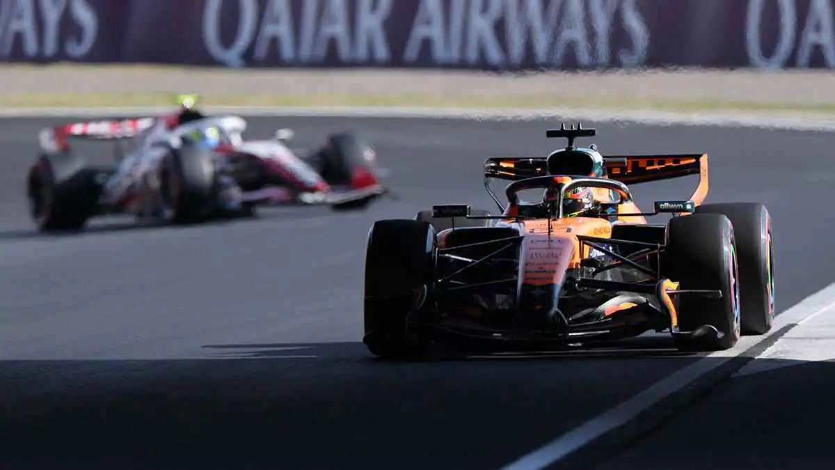 فورمولا 1: بياستري سائق مكلارين يحقق أسرع زمن في التجارب الحرة الثانية باليابان