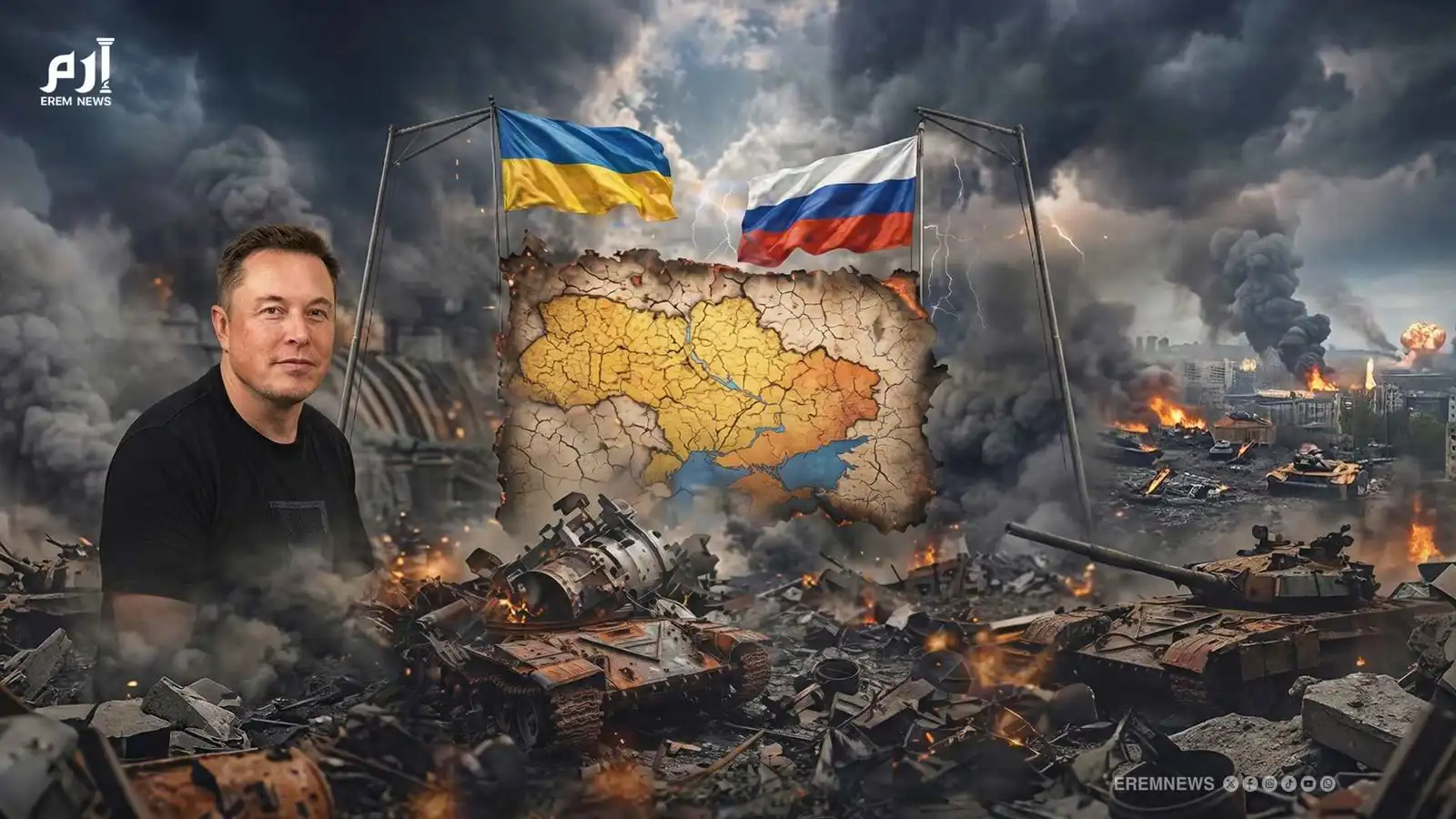 بمساعدة ماسك.. أوكرانيا تفاجئ روسيا وتنتقل إلى الهجوم (فيديو إرم)