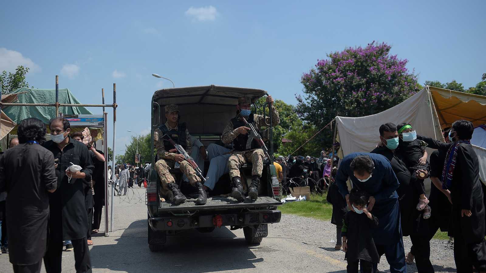 مقتل 8 من حرس الحدود الباكستاني في هجوم مسلح