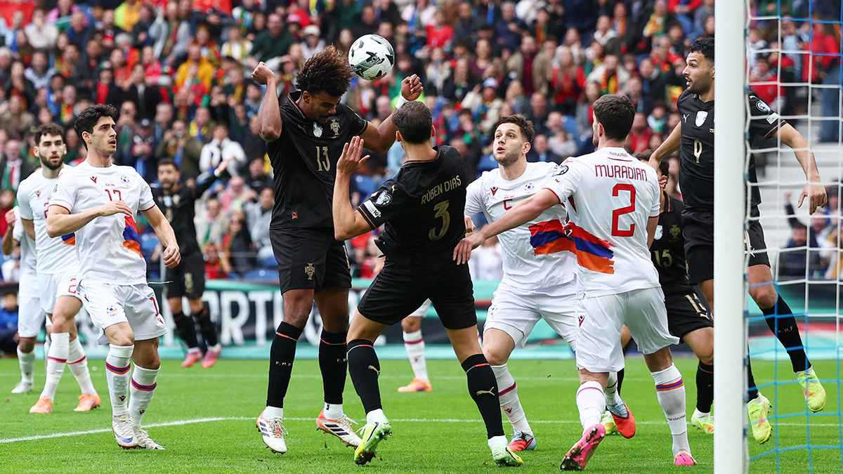 نتيجة مباراة البرتغال ضد أرمينيا في تصفيات كأس العالم