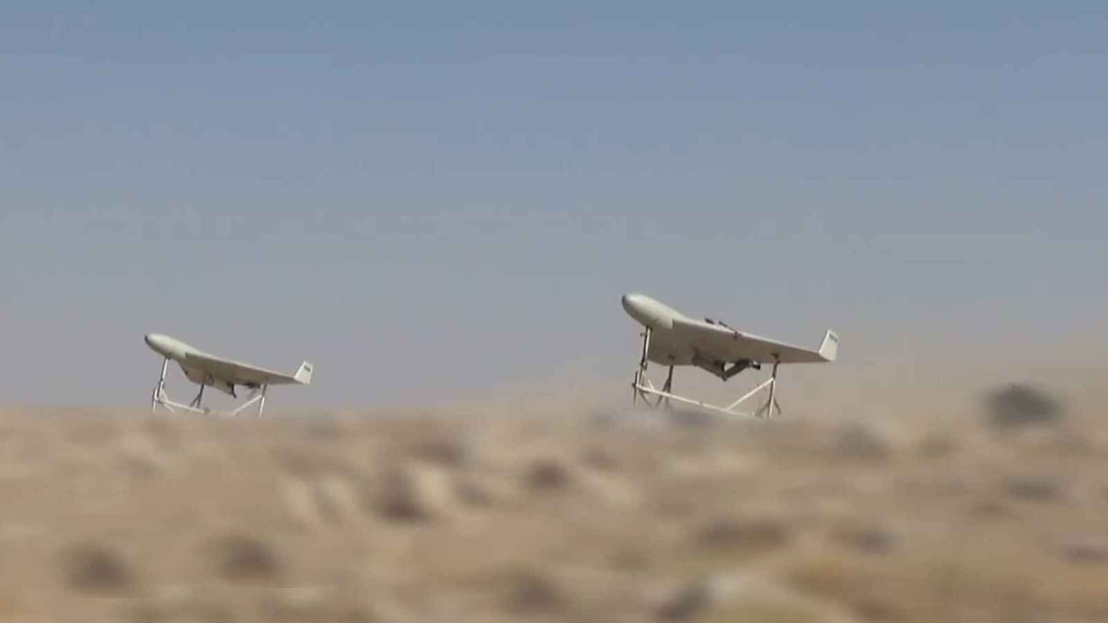 لحظة استهداف ميناء إيلات بمسيّرة من العراق (فيديو)