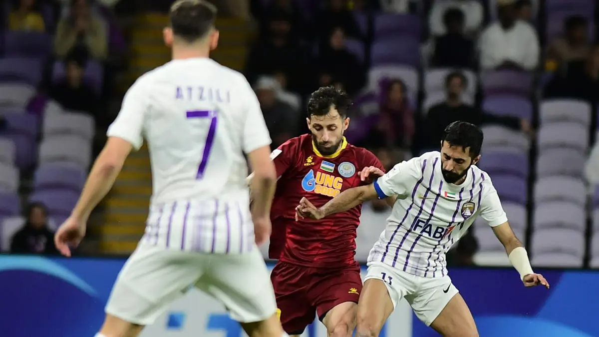 العين يتأهل لدور الـ8 بدوري أبطال آسيا بعد فوز درامي على ناساف