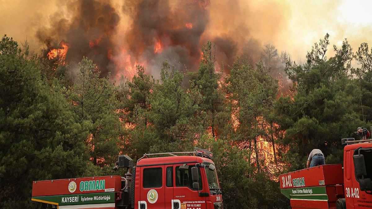 لليوم الثاني.. تركيا تواصل جهودها للسيطرة على حرائق غابات