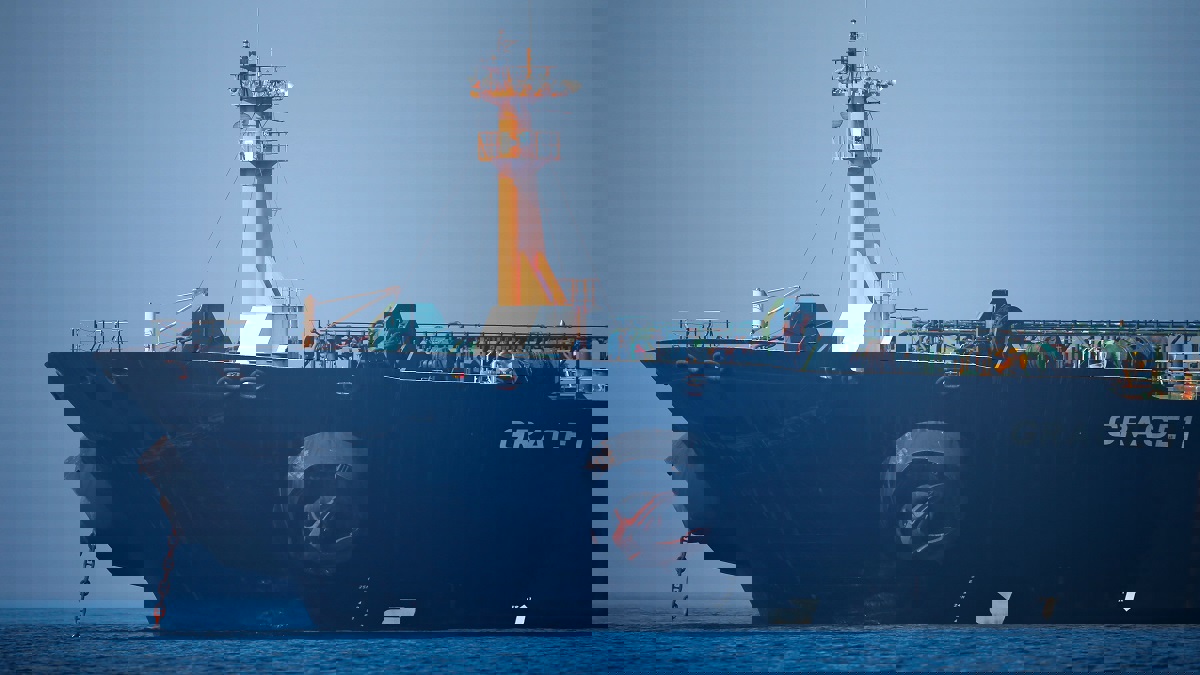 جبل طارق: بوسع الناقلة الإيرانية المغادرة بمجرد أن تكون مستعدة