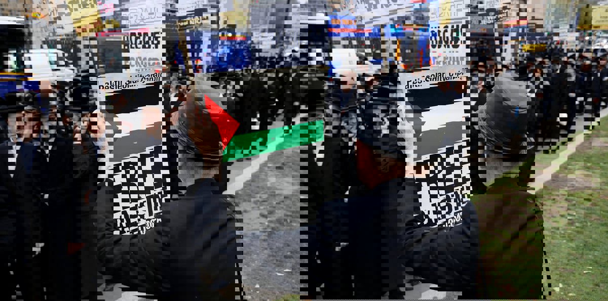 احتجاجات يهودية في واشنطن ضد نقل السفارة إلى القدس‎