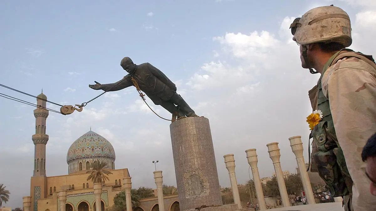 استطلاع: 61% من الأمريكيين يعتبرون أن غزو العراق كان خطأ ‎‎
