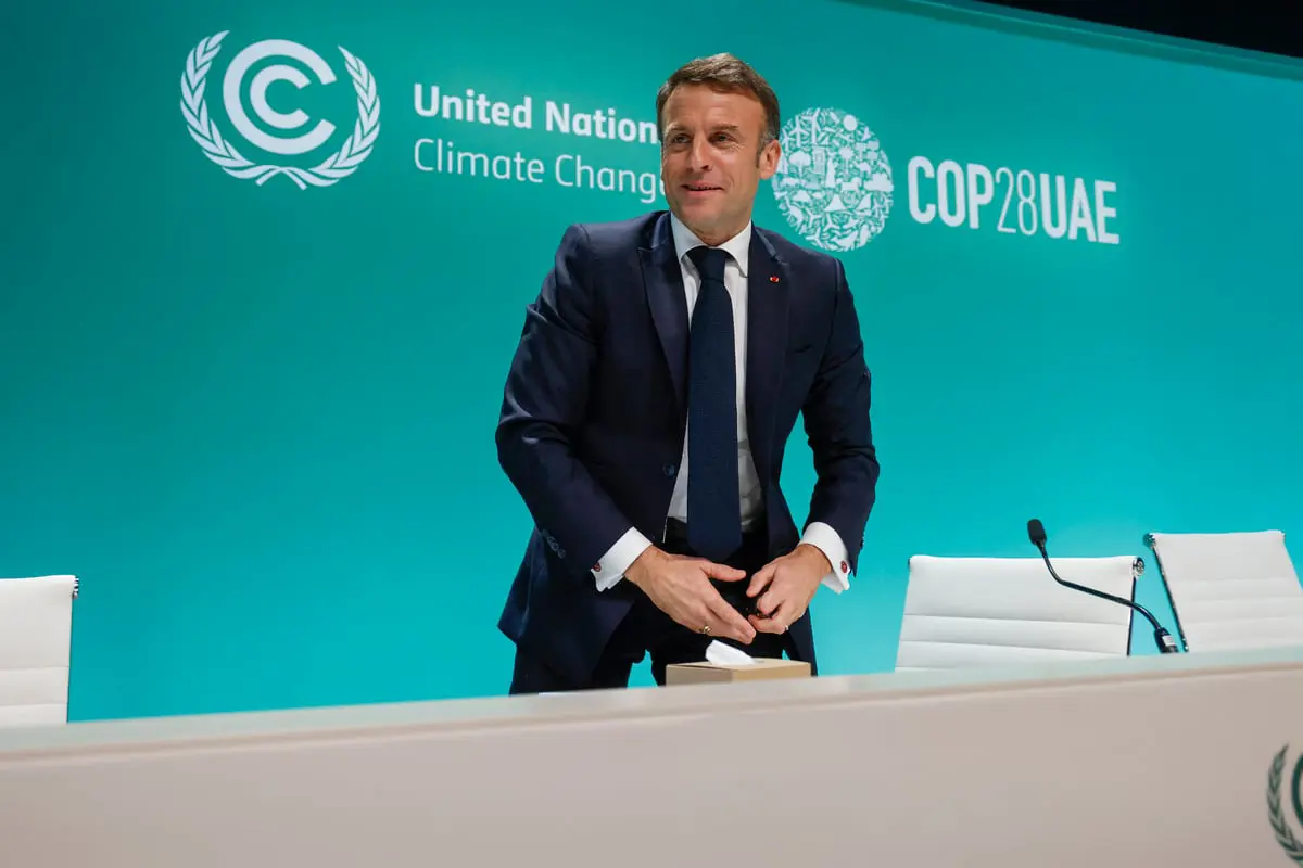 تقرير: ماكرون فشل في الاجتماع مع القادة العرب خلال "كوب 28"