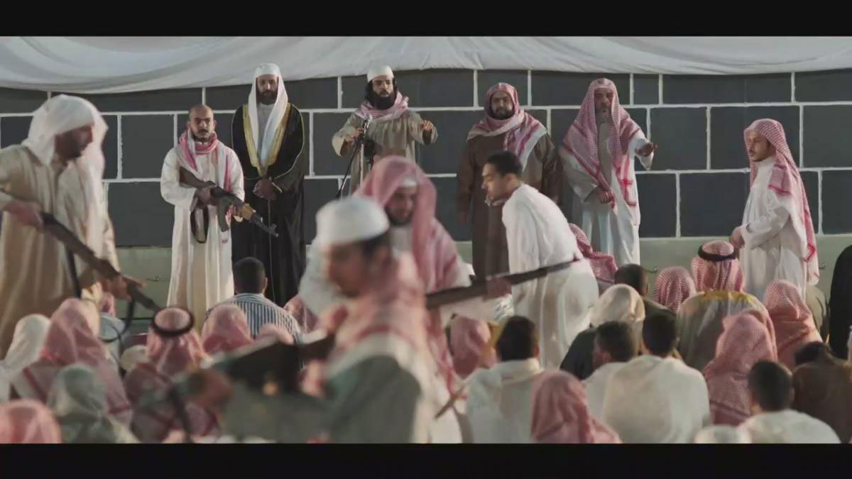 اقتحام الحرم المكي كما لو كان حقيقيًا.. ردود فعل واسعة على حلقة ساخنة من مسلسل العاصوف