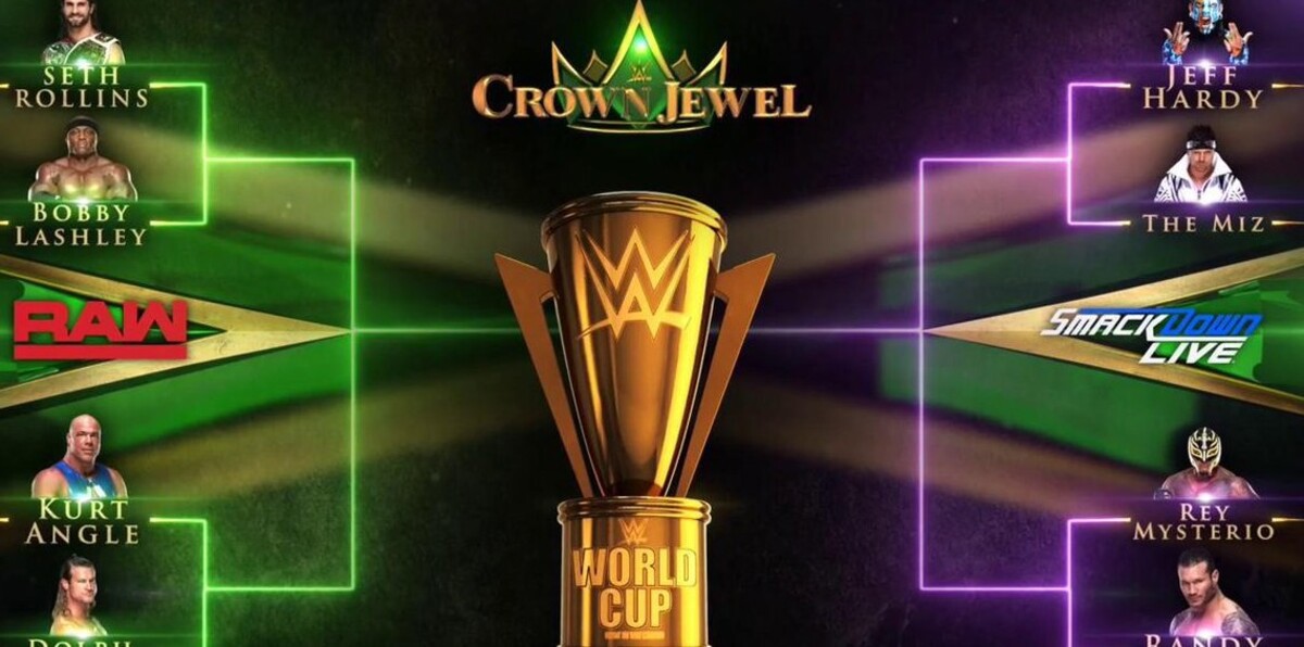 موعد عرض WWE Crown Jewel في السعودية والقنوات الناقلة وأبرز النزالات