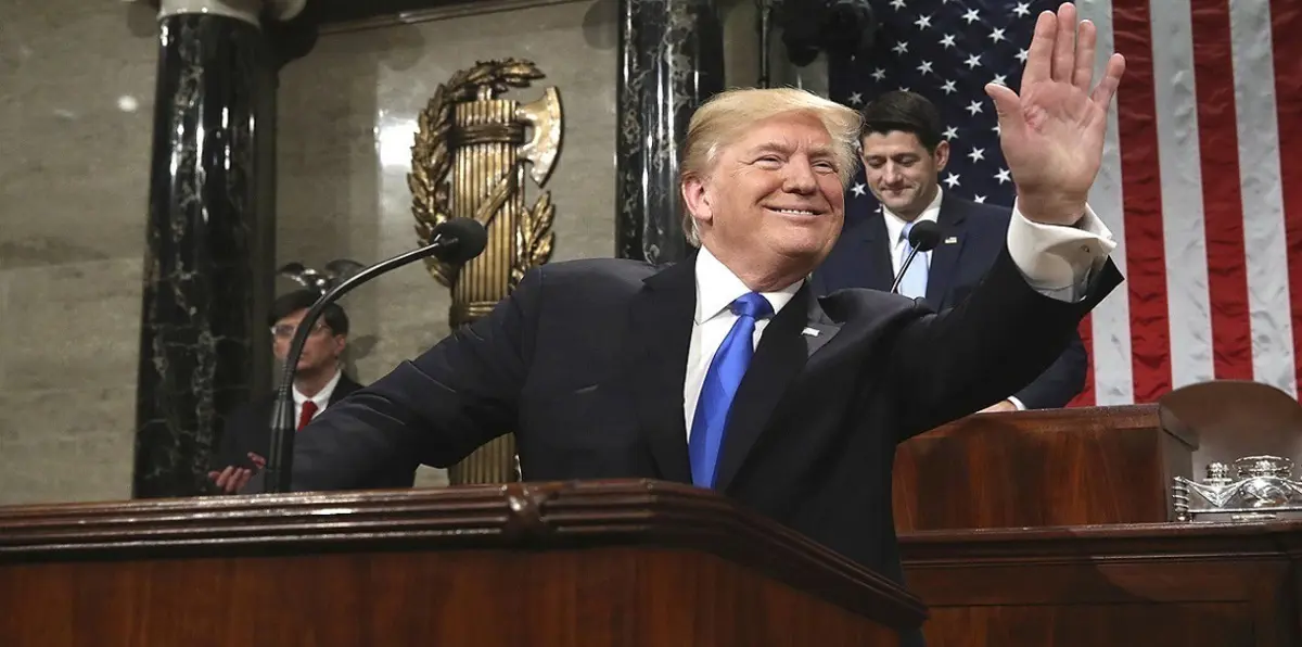 خطاب ترامب عن "حالة الاتحاد".. لا جديد بشأن الشرق الأوسط سوى غياب كلمة "المسلمين"