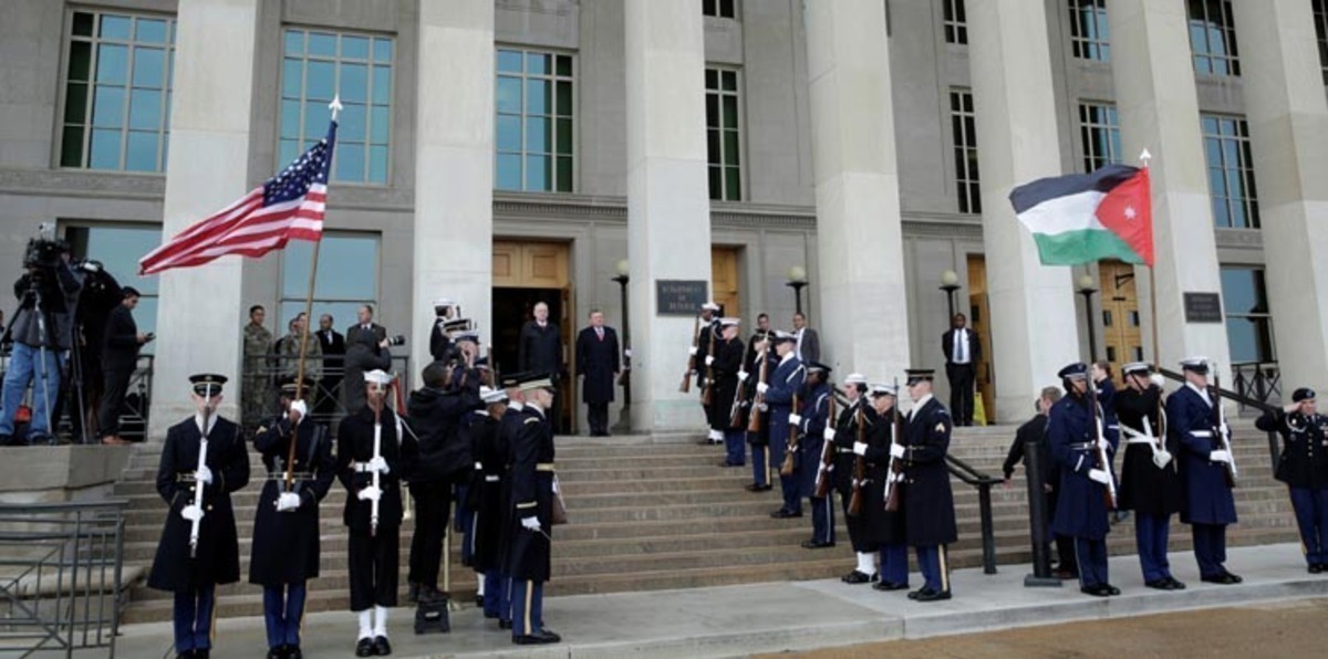 ترامب يلتقي العاهل الأردني في واشنطن 