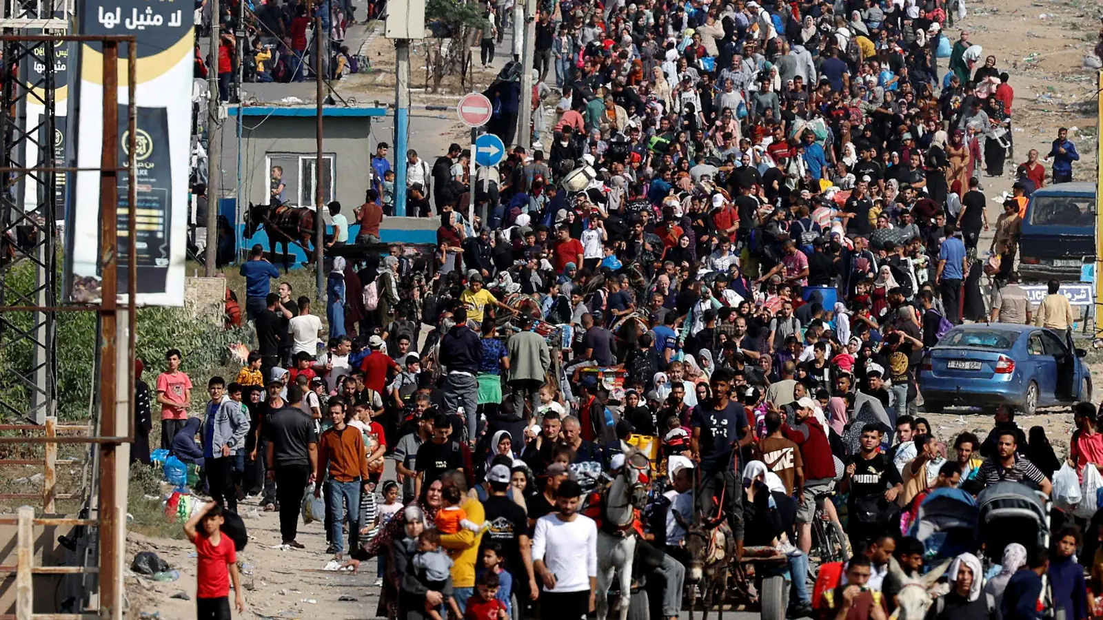 خرائط تظهر اكتظاظ الغزيين في "سجن" ضيق على الساحل