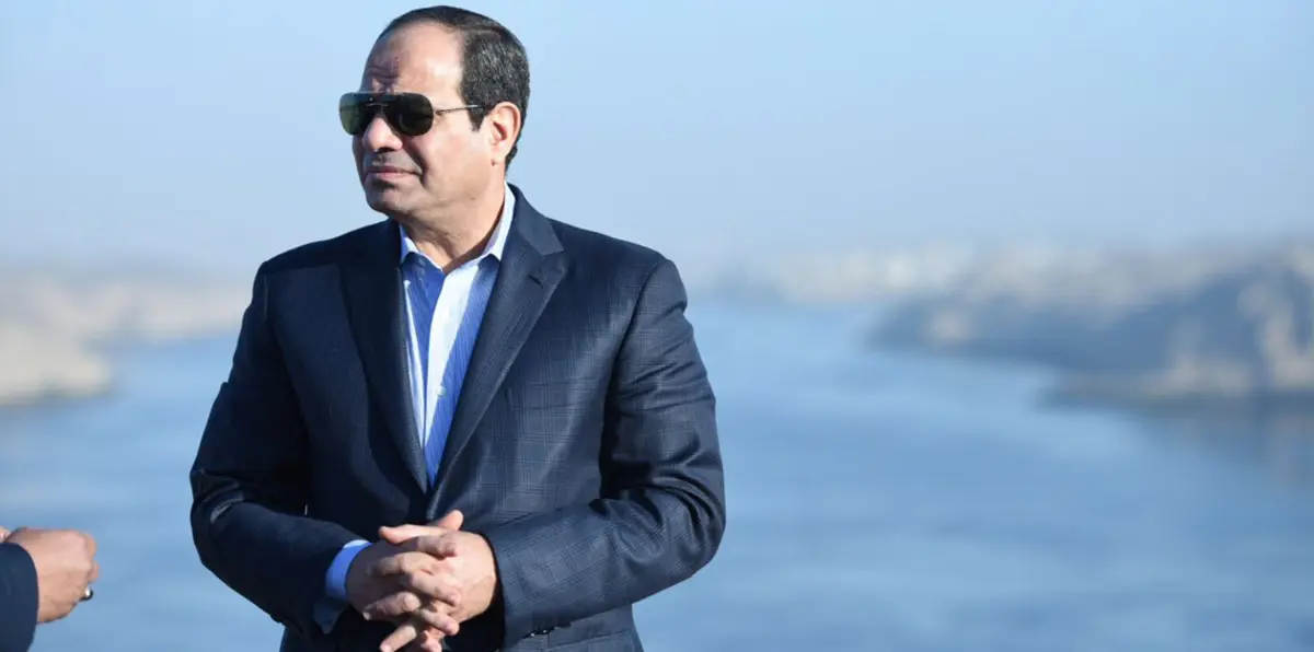 السيسي: لا يوجد تهديد خارجي وسنتعامل مع الإرهاب بعنف