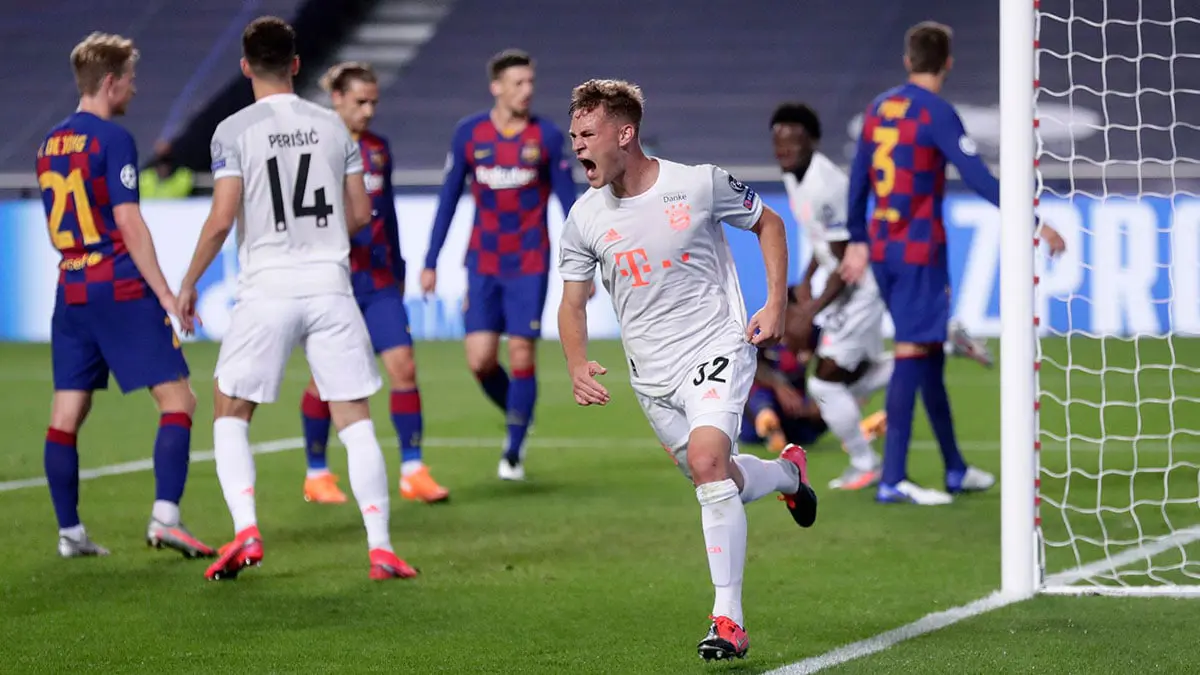 بايرن ميونخ يسحق برشلونة "8-2" ويتأهل إلى نصف نهائي دوري أبطال أوروبا