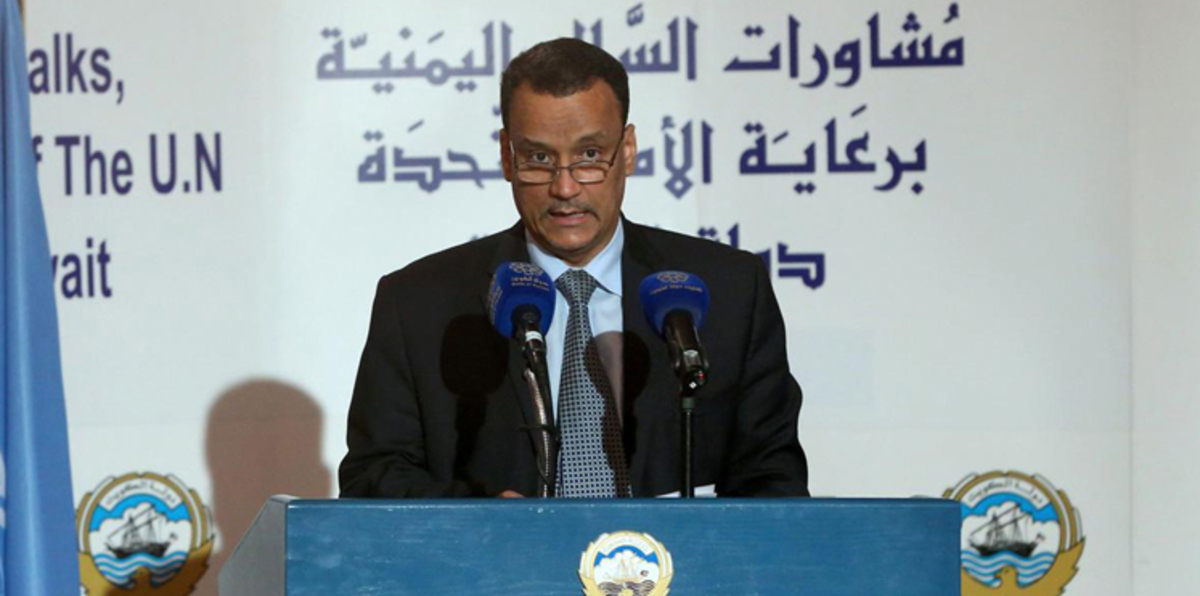 ولد الشيخ أحمد يتجه إلى صنعاء في جولة جديدة من مباحثات السلام اليمنية