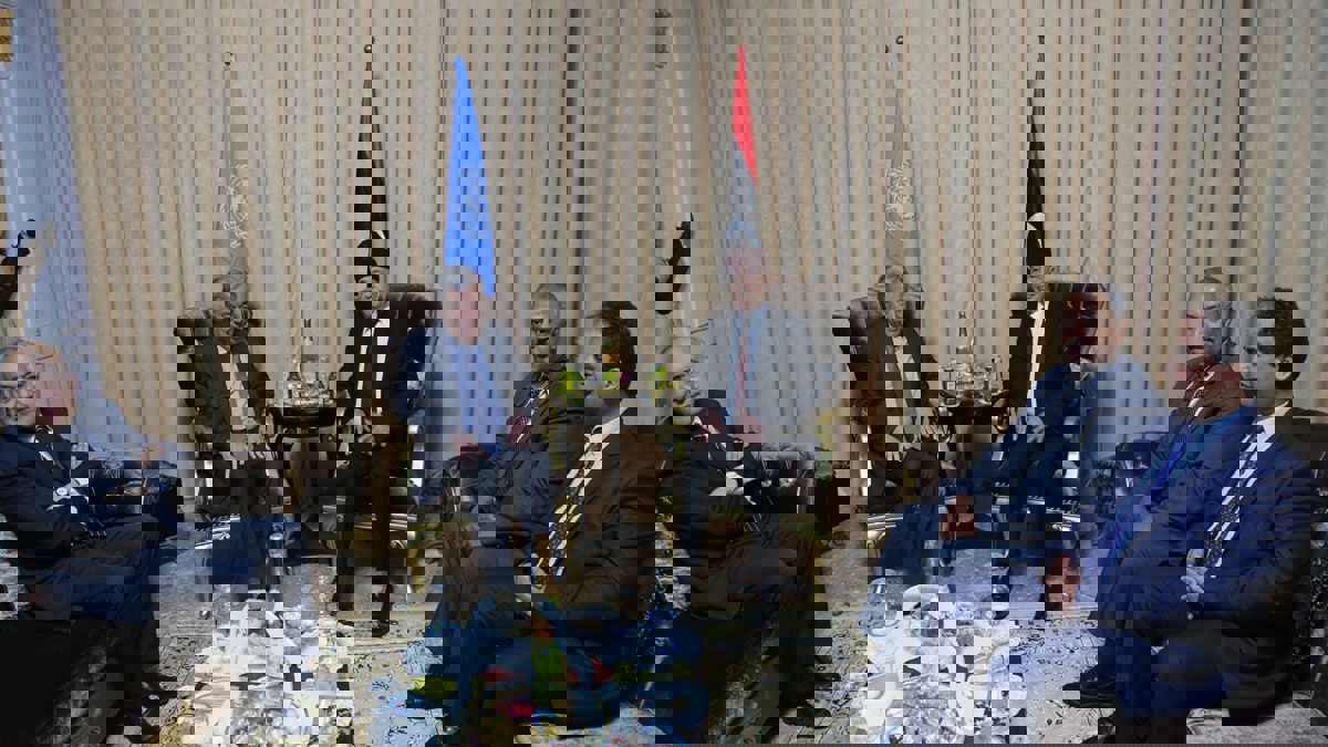 عقيلة صالح يبحث مع غوتيريش وسلامة سبل إنهاء الأزمة الحالية في ليبيا