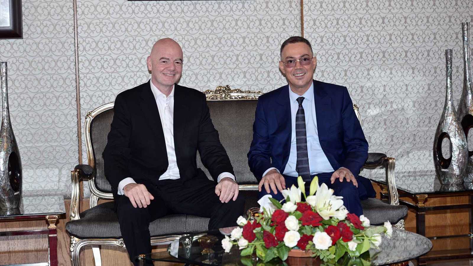 إنفانتينو بعد الوصول إلى المغرب: أصبحتم بلدا رائدا في كرة القدم بعد مونديال 2022