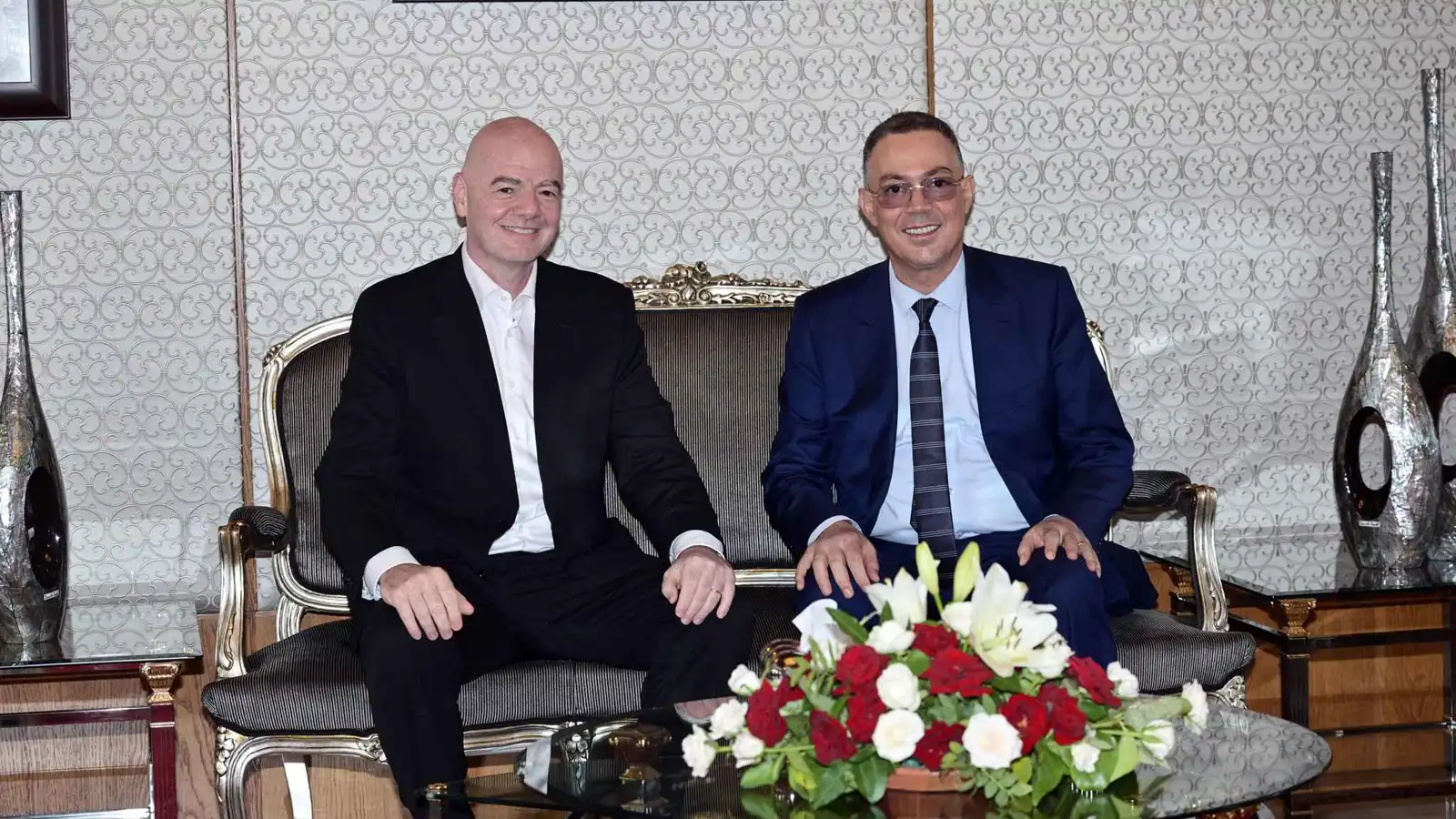 إنفانتينو بعد الوصول إلى المغرب: أصبحتم بلدا رائدا في كرة القدم بعد مونديال 2022