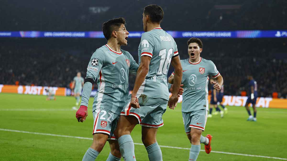 أتلتيكو مدريد يخطف فوزا قاتلا من باريس سان جيرمان بدوري الأبطال