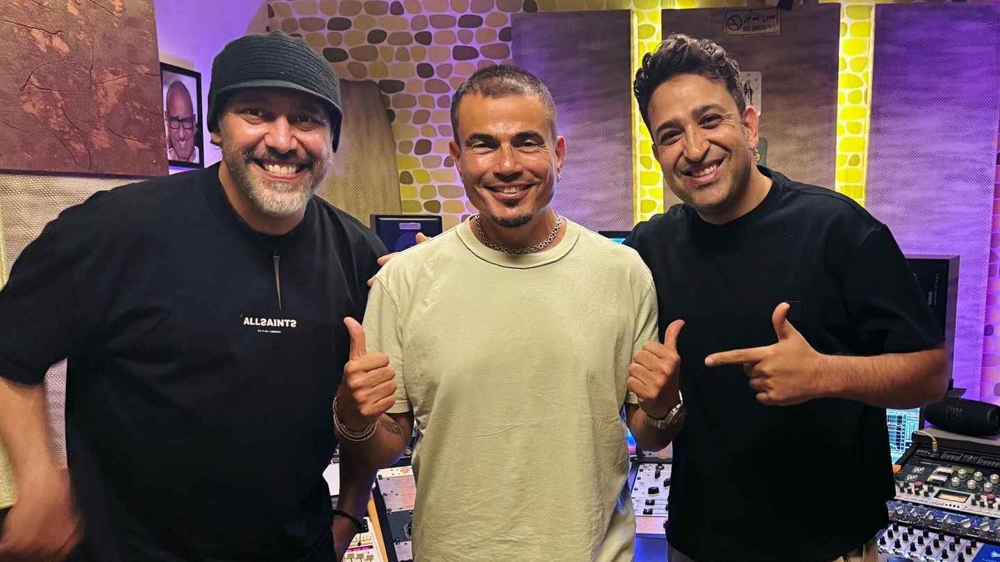 "ابتدينا".. "الهضبة" يعود مع عمرو مصطفى بعد غياب 6 سنوات (صور)