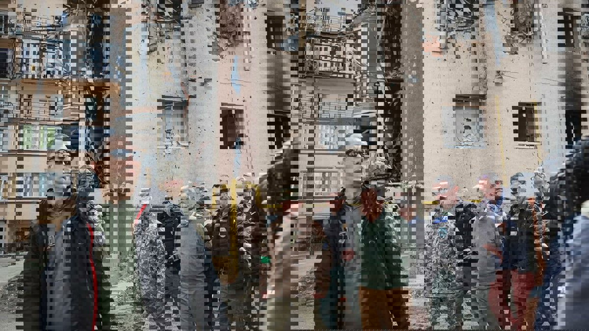 قصف يستهدف العاصمة الأوكرانية خلال زيارة أمين عام الأمم المتحدة