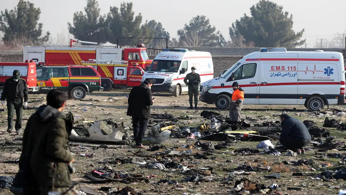 إيران تعتقل مصور لحظة استهداف الطائرة الأوكرانية